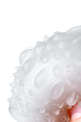 Нереалистичный мастурбатор Штучки-Дрючки, TPE, ABS-пластик, прозрачный, 7 см (0T-00012494)