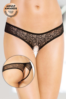 Трусики открытые SoftLine Collection, черный, M/L (0T-00007780)