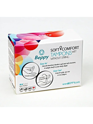 Тампон в вакуумной упаковке розовый 8шт Beppy Wet (Beppywet8)