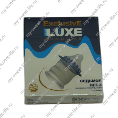 Презерватив Седьмое небо 1шт. Luxe Exclusive (141008)