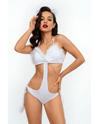 КОСТЮМ КОШЕЧКА БЕЛАЯ, размер L, (7108/L)