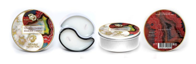 МАССАЖНАЯ СВЕЧА RELAXING & EXCITING MASSAGE CANDLE ФРУКТОВАЯ ФАНТАЗИЯ 30 мл. (BMN-0077)