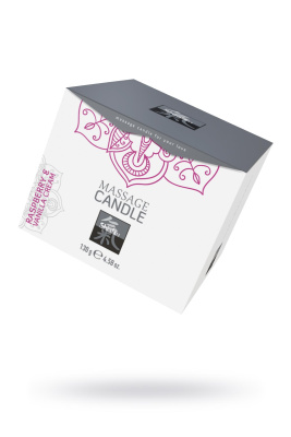 Массажная свеча HOT Shiatsu с ароматом малины и ванильным кремом, мл (0T-00015057)