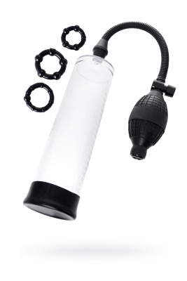 Механическая помпа Sexus Men Erection Bjorn, ABS-пластик, черная, 55 см (УТ-00002618)