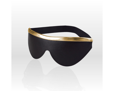 Маска на глаза с золотистой отделкой (3183-18)