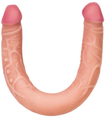 ФАЛЛОИМИТАТОР ДВУХСТОРОННИЙ L 470 мм D 40 мм киберкожа (930500)